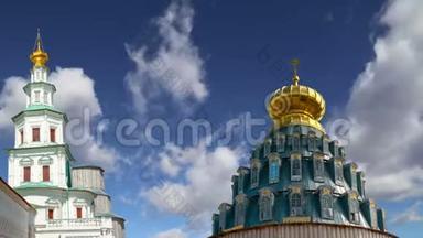 俄罗斯莫斯科地区的复活寺、新<strong>耶路撒冷</strong>修道院或新<strong>耶路撒冷</strong>修道院
